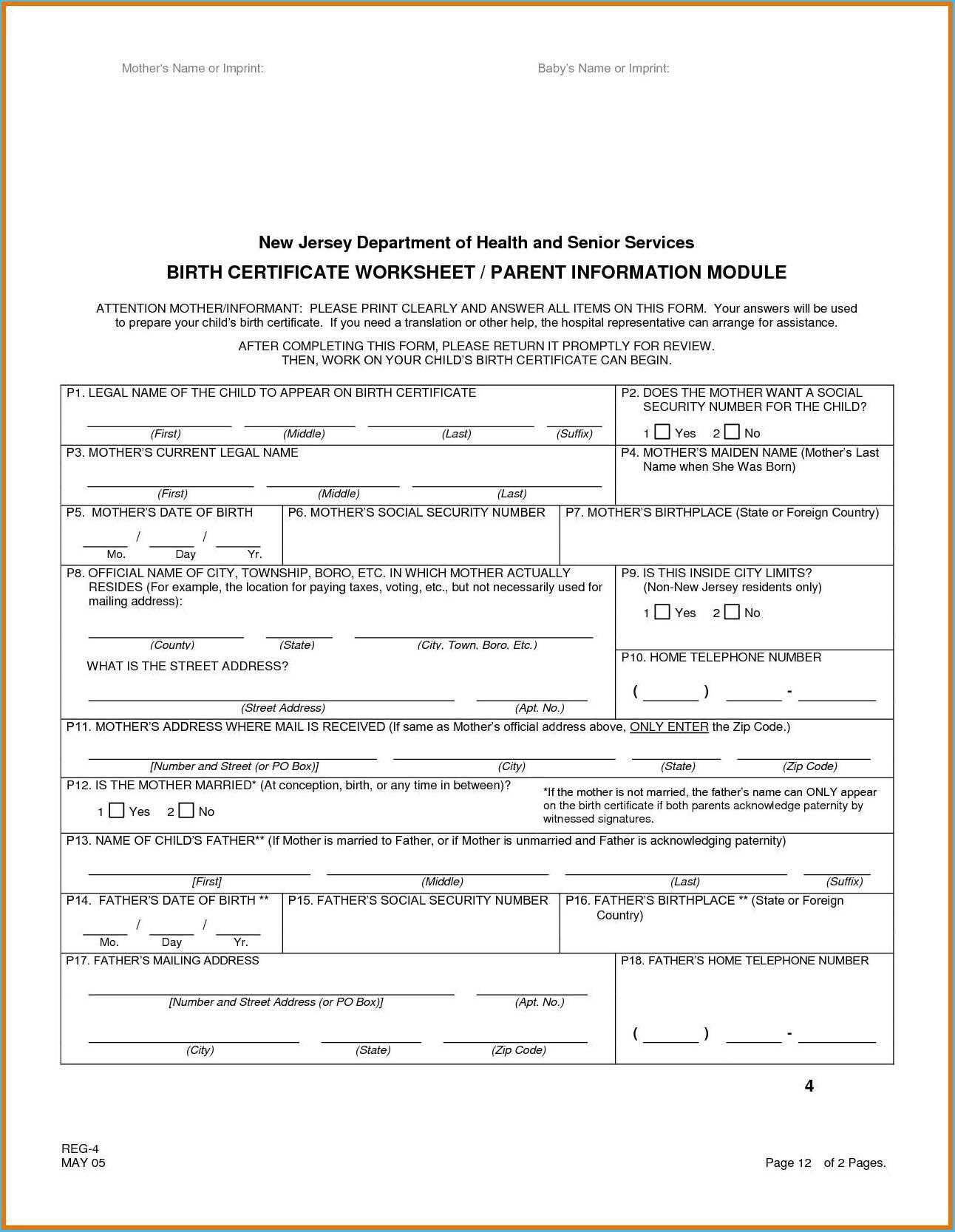 Archaicawful Official Birth Certificate Template Ideas Within Birth Certificate Template Uk