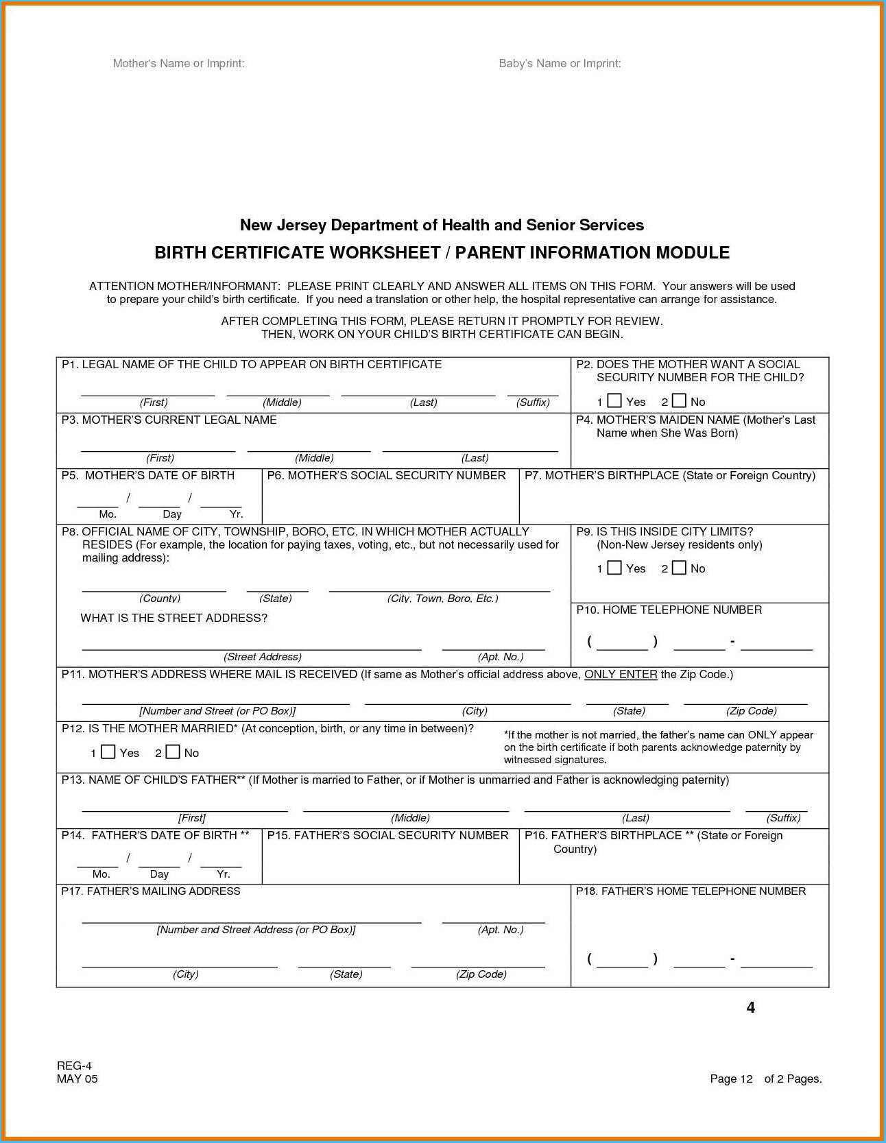 Archaicawful Official Birth Certificate Template Ideas Within Birth Certificate Template Uk