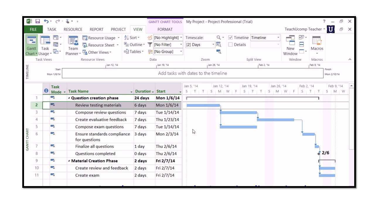 Assigning Work Resources To Tasks In Microsoft Project 2013 With Regard To Ms Project 2013 Report Templates