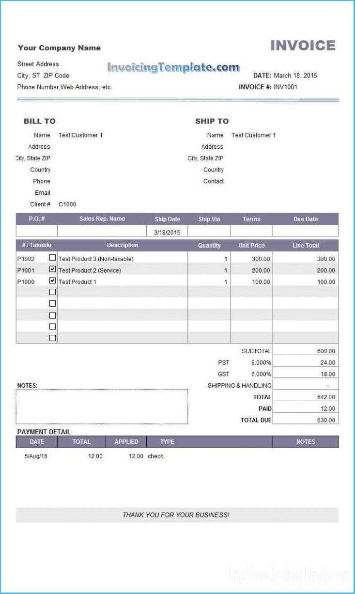 Attractive Credit Card Invoice Template As Template Invoice For Credit Card Bill Template