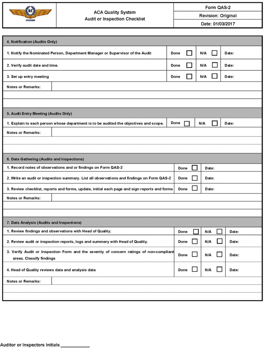 Audit Inspection Report Template In Gmp Audit Report Template