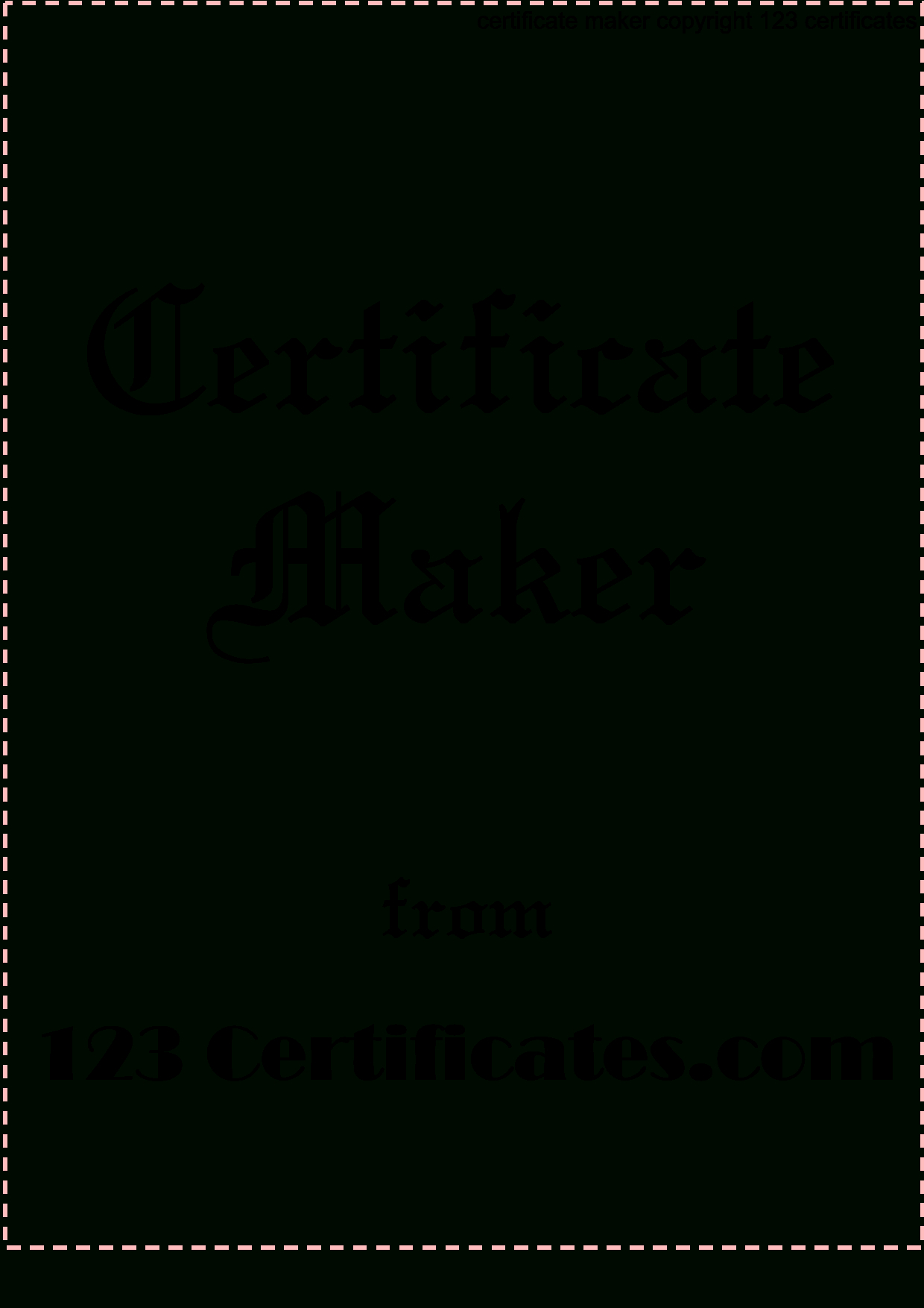 Awards For Teachers: Make Printable Certificates For Teachers With Regard To Teacher Of The Month Certificate Template