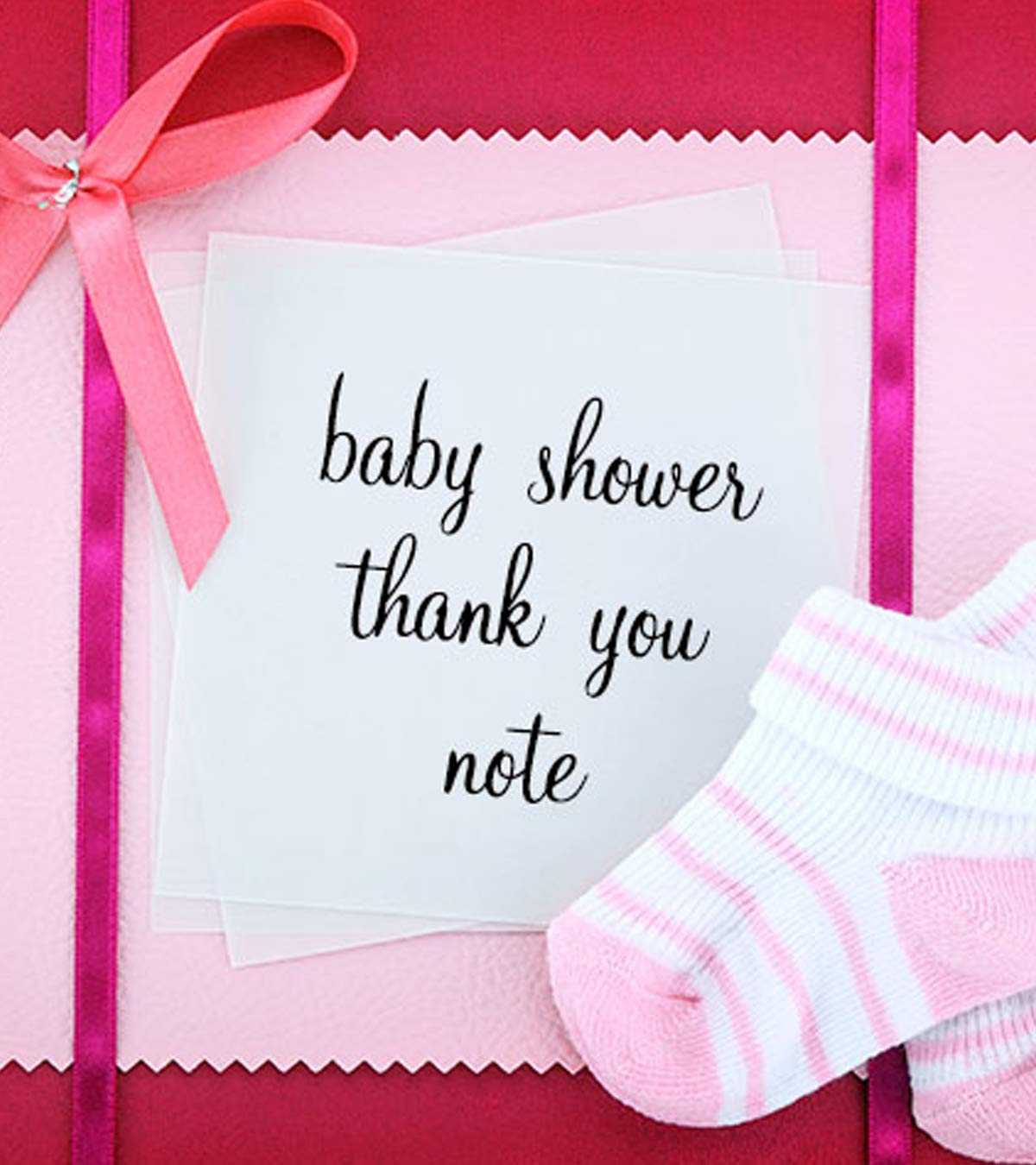 Baby Shower Thank You Notes: How To Write And What To Write Pertaining To Thank You Card Template For Baby Shower