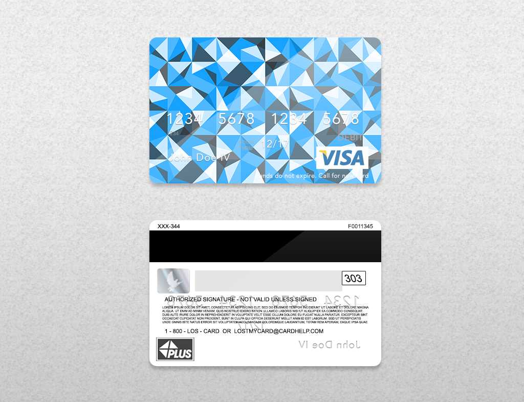 Bank Card Psd Template On Behance Inside Credit Card Templates For Sale