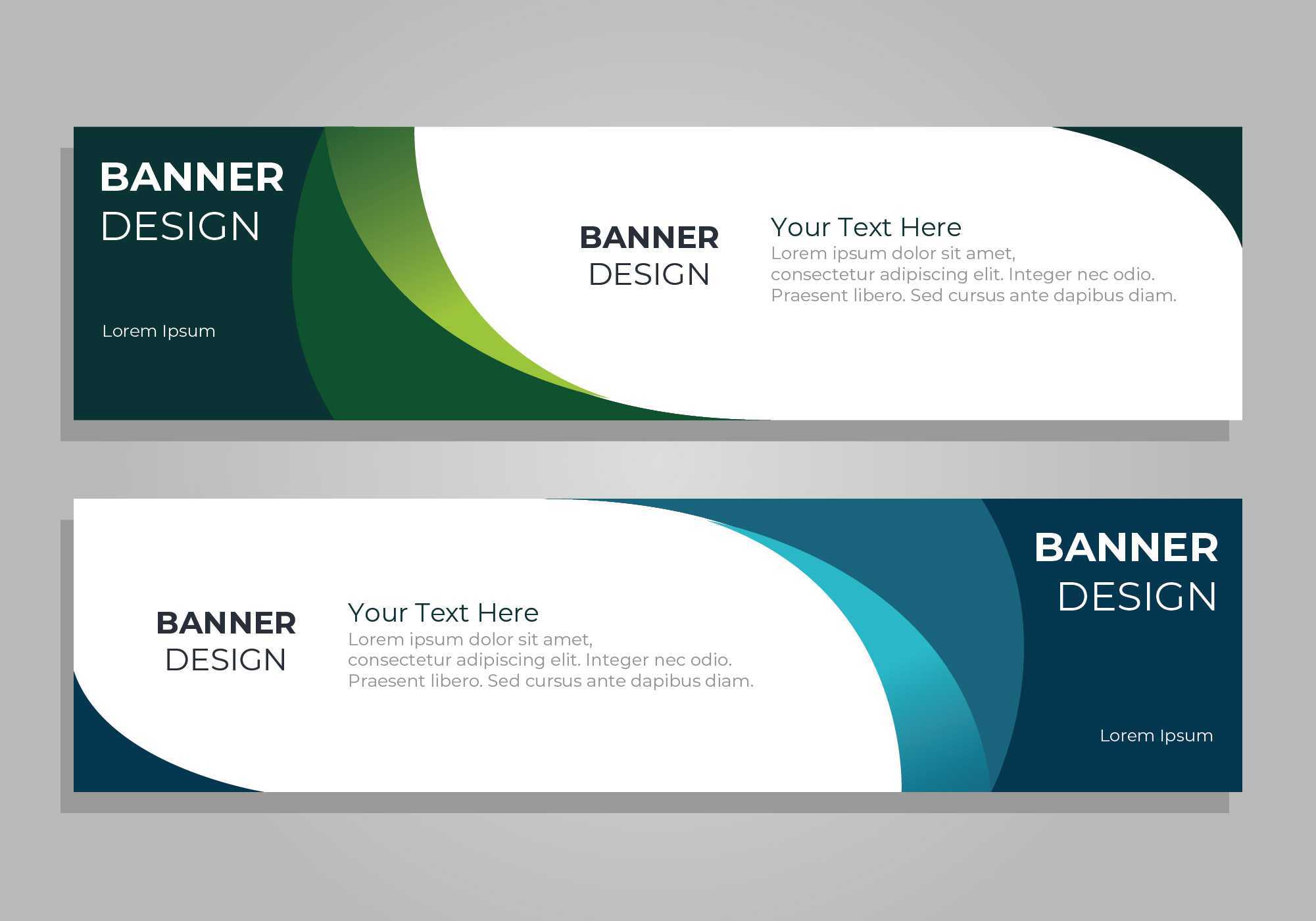 Banner Template Free Vector Art – (108,740 Free Downloads) In Product Banner Template