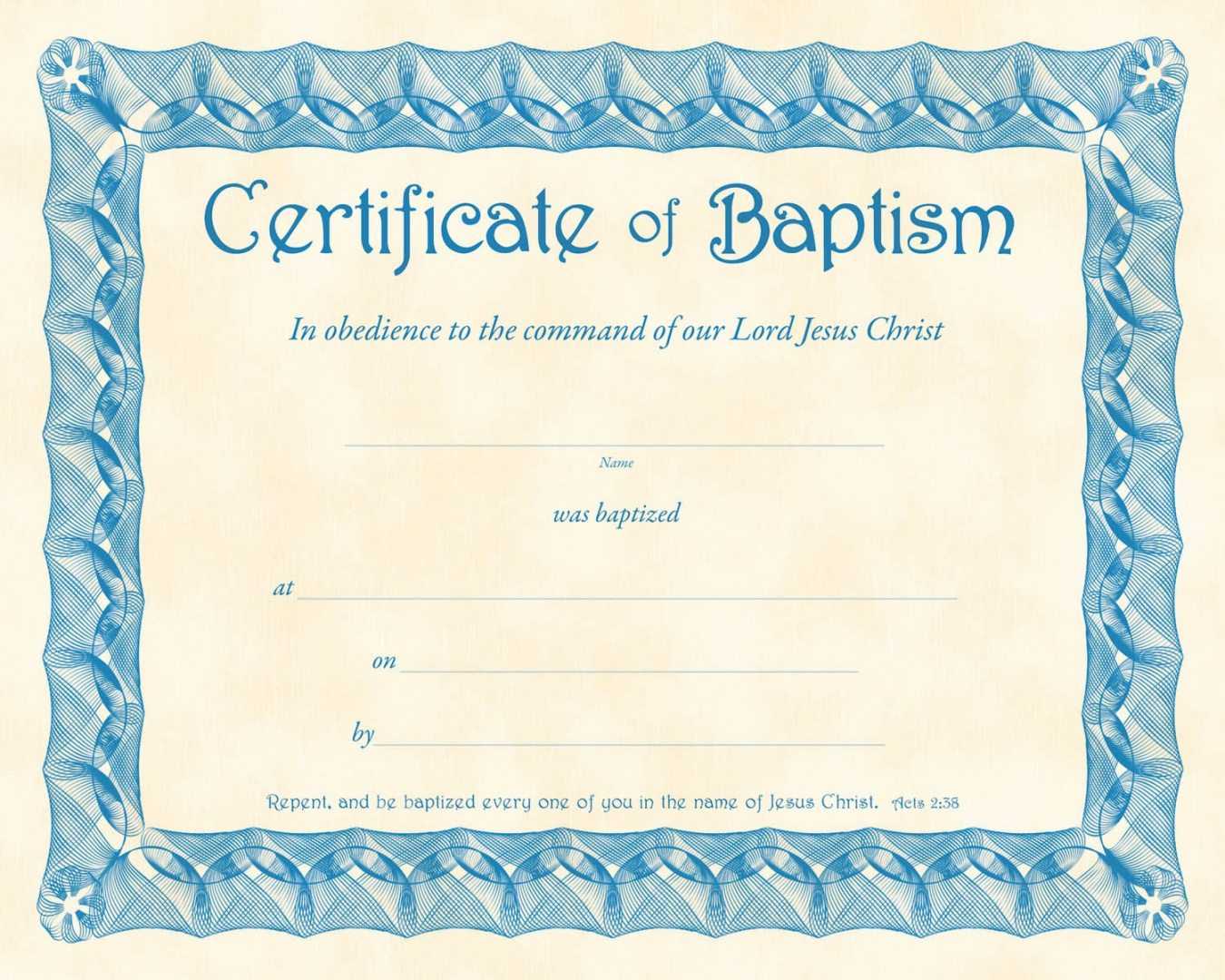 Baptism Certificate Template – Bilir.opencertificates.co Intended For Baptism Certificate Template Word
