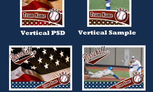 Baseball Card Template Psd Cs4Photoshopbevie55 On Deviantart regarding Baseball Card Template Psd