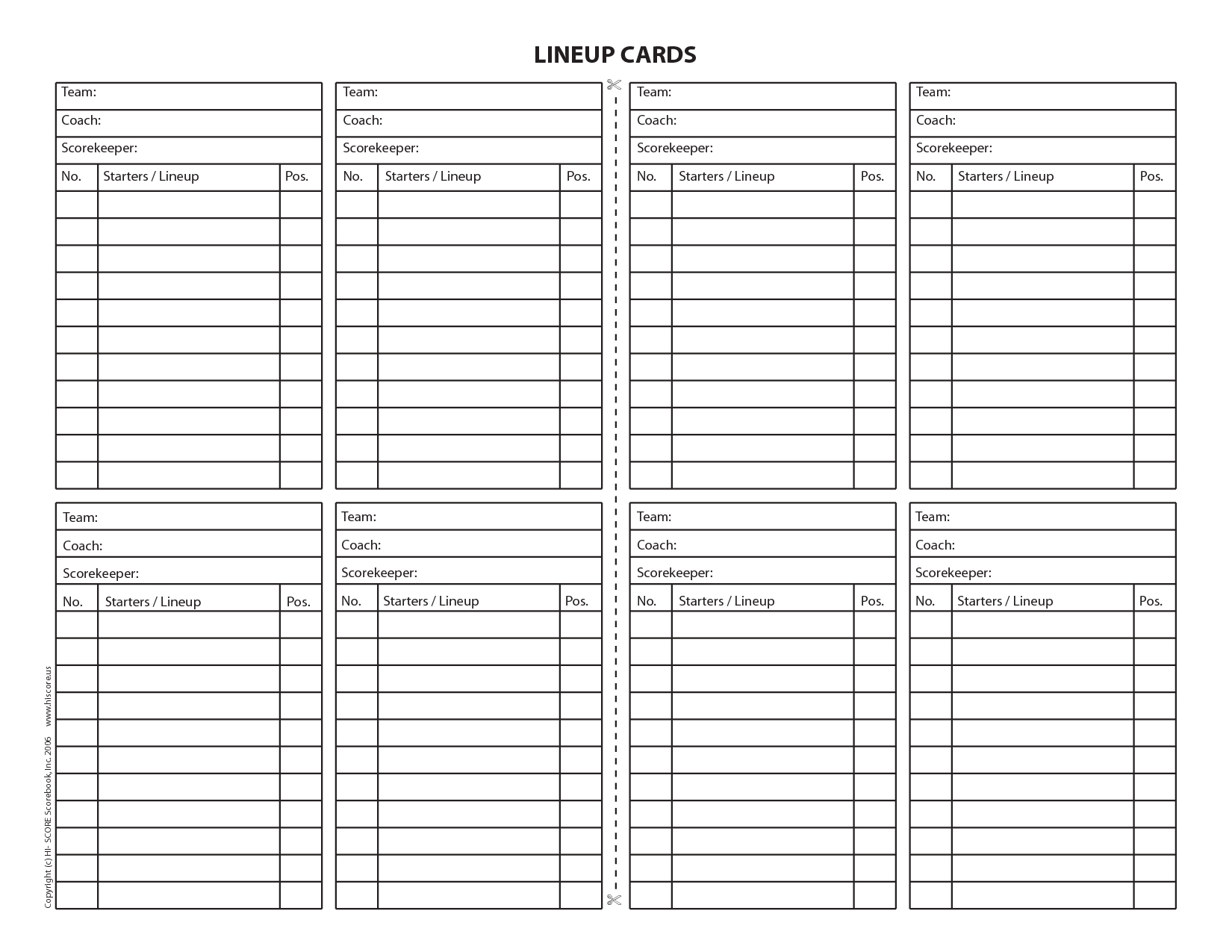 Baseball Lineup Card | Baseball Lineup, Lineup, Baseball Within Dugout Lineup Card Template