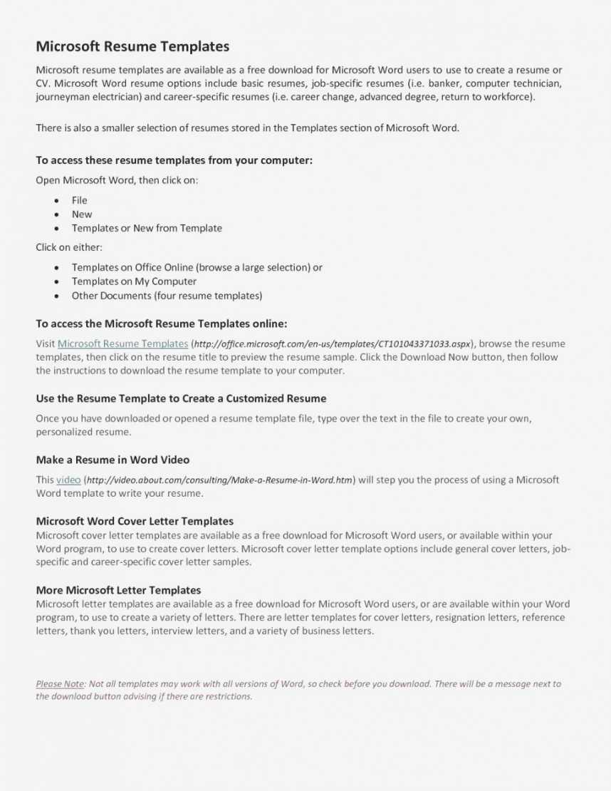 Beautiful Free Resume Templates Microsoft Word Template In Free Printable Resume Templates Microsoft Word