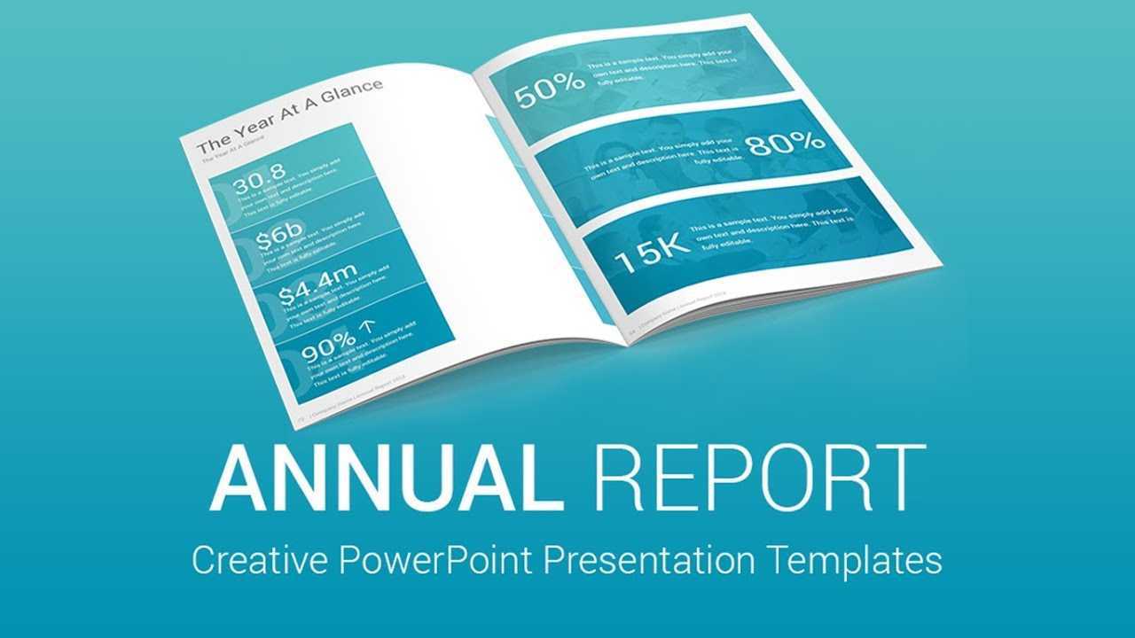 Best Annual Report Powerpoint Presentation Templates Designs With Chairman's Annual Report Template