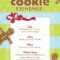 Best Photos Of Cookie Exchange Sign Up Template – Christmas With Cookie Exchange Recipe Card Template