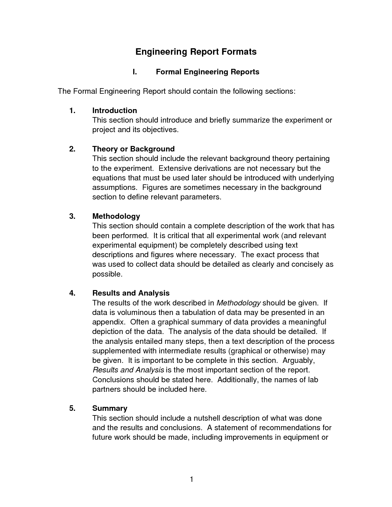 Best Photos Of Engineering Report Examples – Engineering Lab Throughout Engineering Lab Report Template
