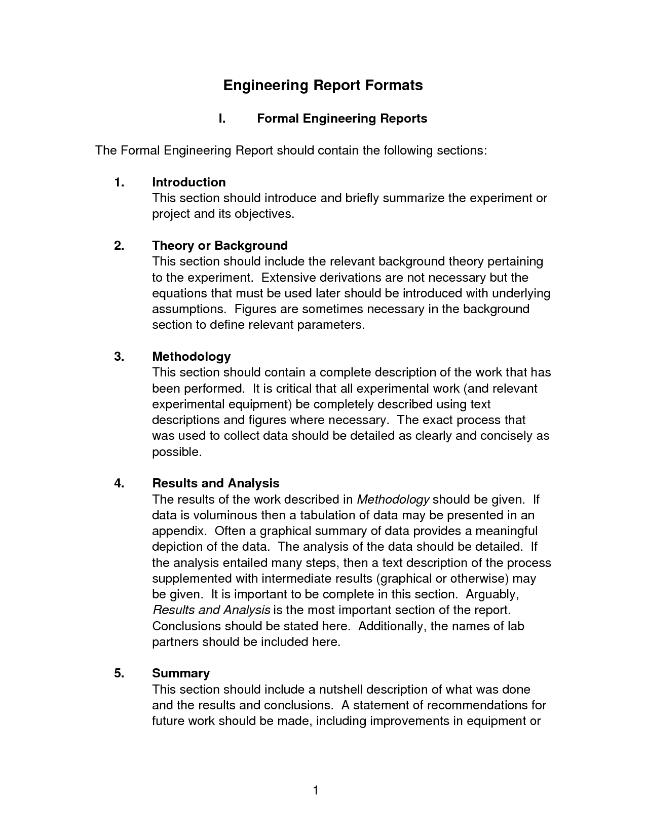 Best Photos Of Engineering Report Examples – Engineering Lab Throughout Engineering Lab Report Template