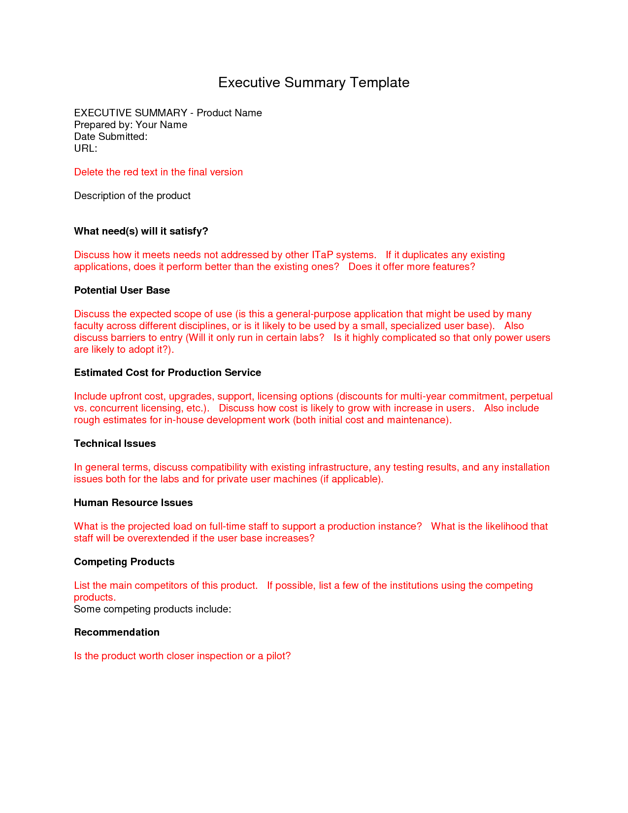 Best Photos Of Executive Report Format Template – Executive Pertaining To Best Report Format Template