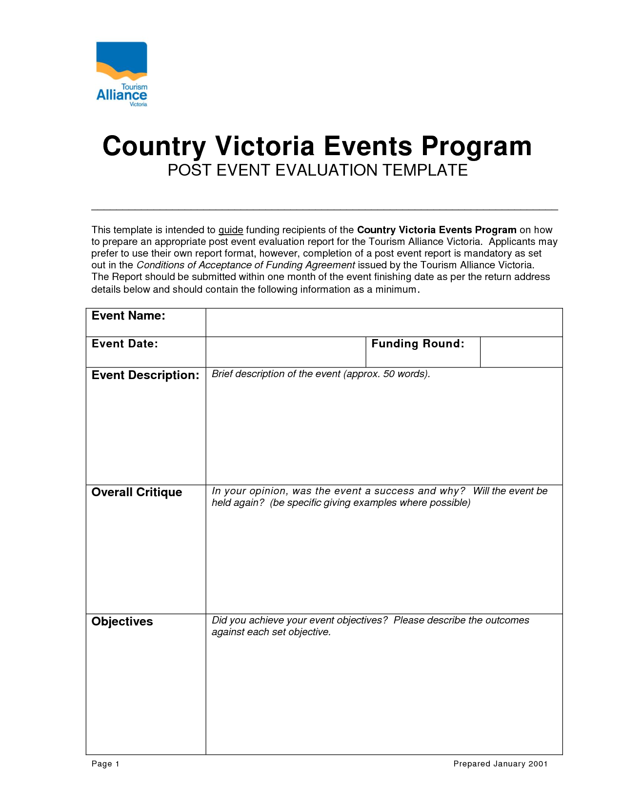 Best Photos Of Post Event Report Sample – Sample Event Post Throughout Post Event Evaluation Report Template