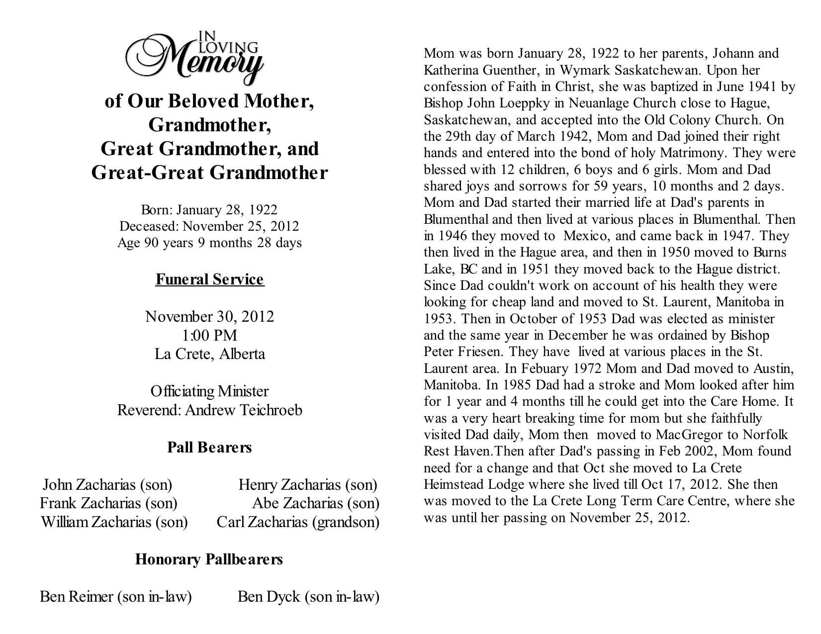 Best Photos Of Sample Obituary Formats Sample Obituary Within Obituary Template Word Document