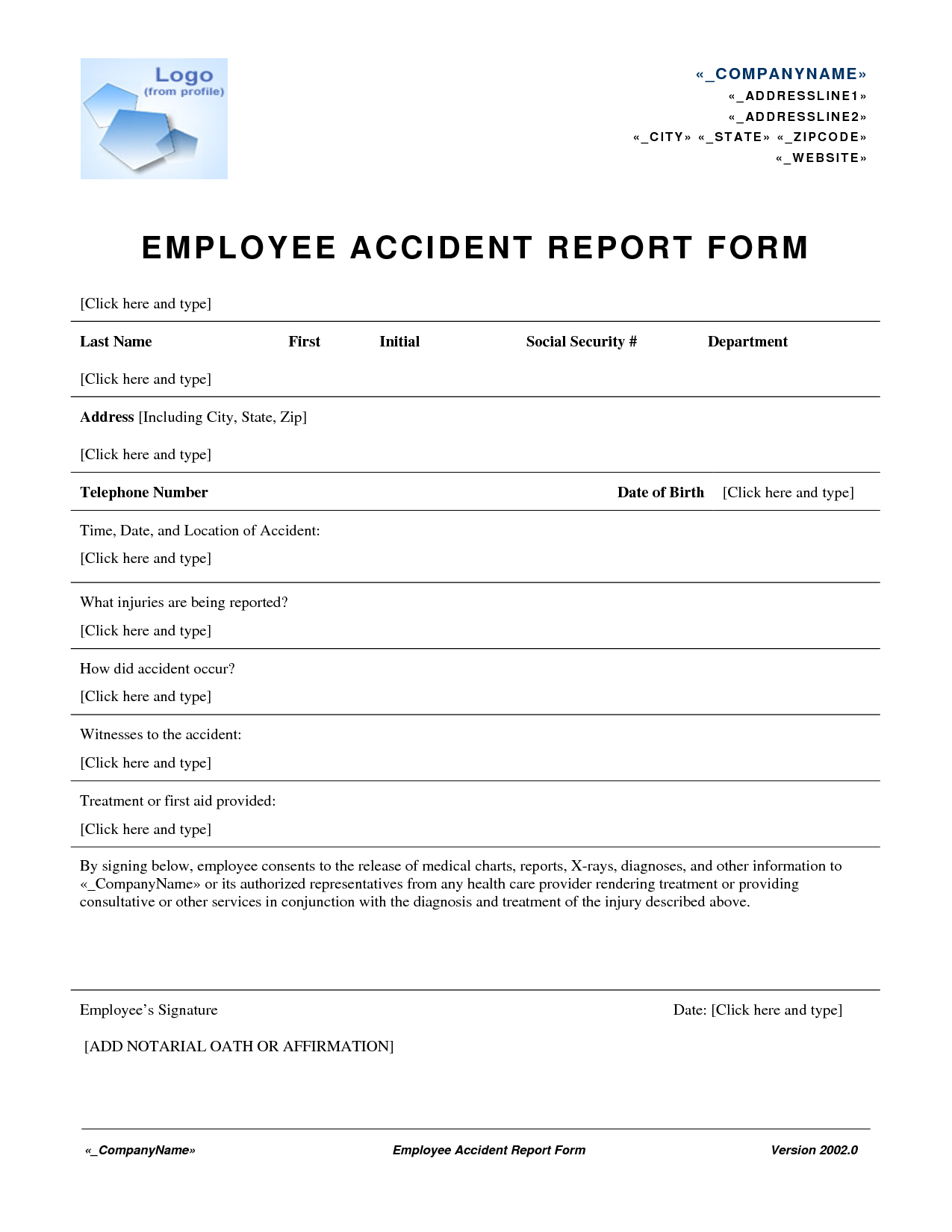 Best Photos Of Workplace Accident Report Form – Work For Health And Safety Incident Report Form Template