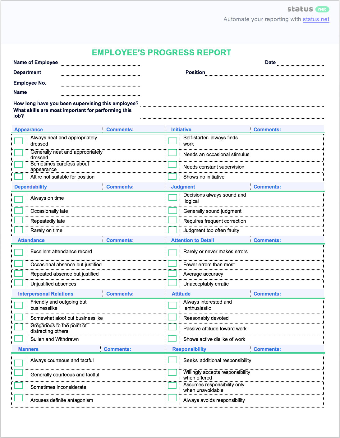 Best Progress Report: How To's + Free Samples [The Complete Pertaining To It Progress Report Template