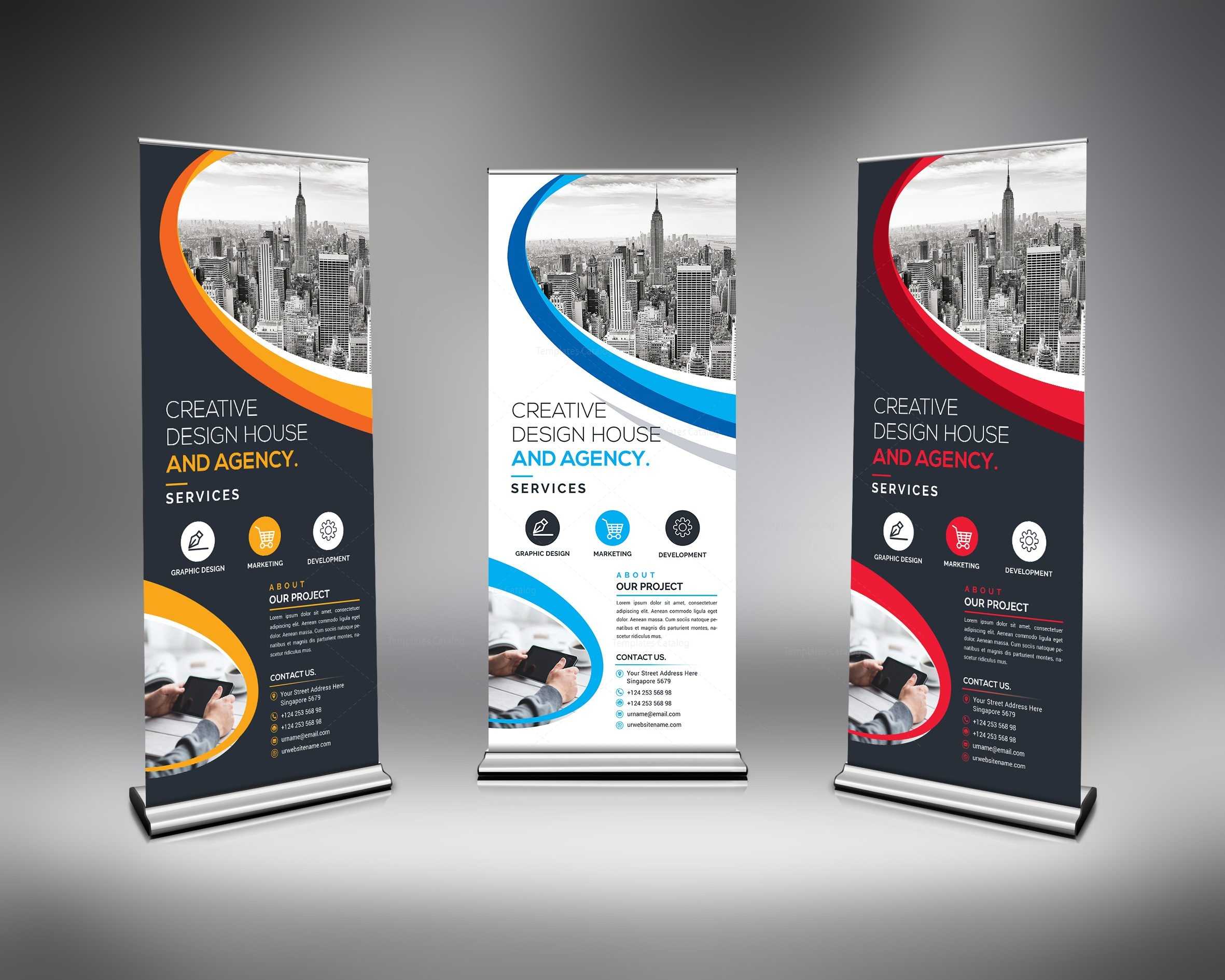 Best Roll Up Banner Template 000633 – Template Catalog Within Pop Up Banner Design Template