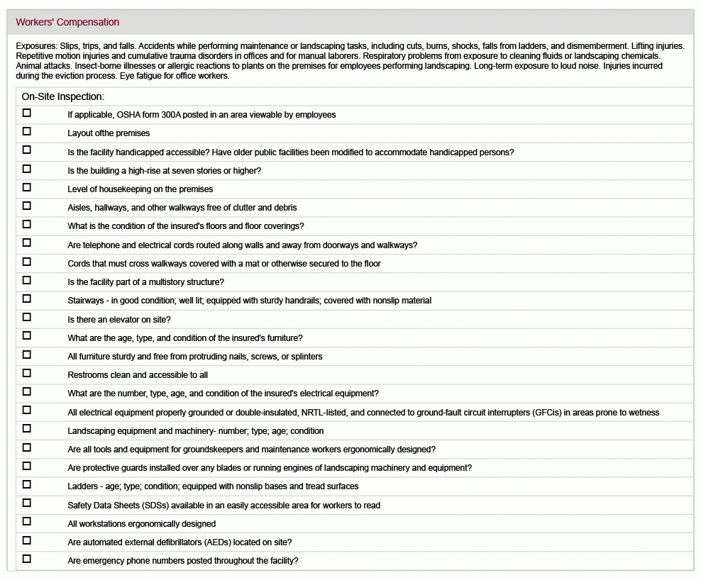 Best's Underwriting & Loss Control Resources Regarding Equipment Fault Report Template