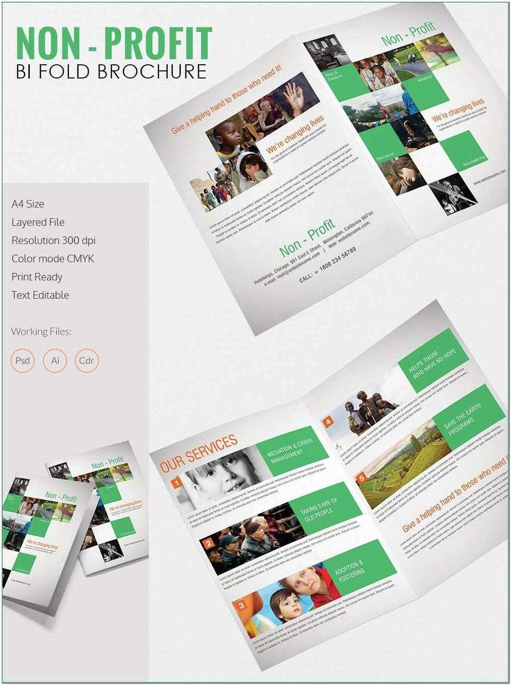 Bi Fold Brochure Template Publisher Free - Templates Inside 4 Fold Brochure Template Word