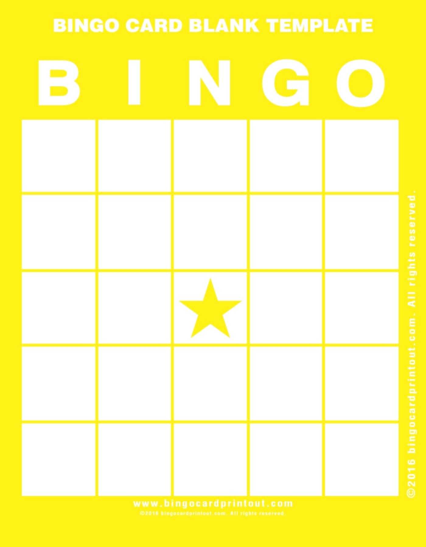 Bingo Card Templates – Lassosheet.co Pertaining To Bingo Card Template Word