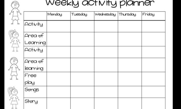 Blank Activity Calendar Template 28 Templates Also With pertaining to Blank Activity Calendar Template