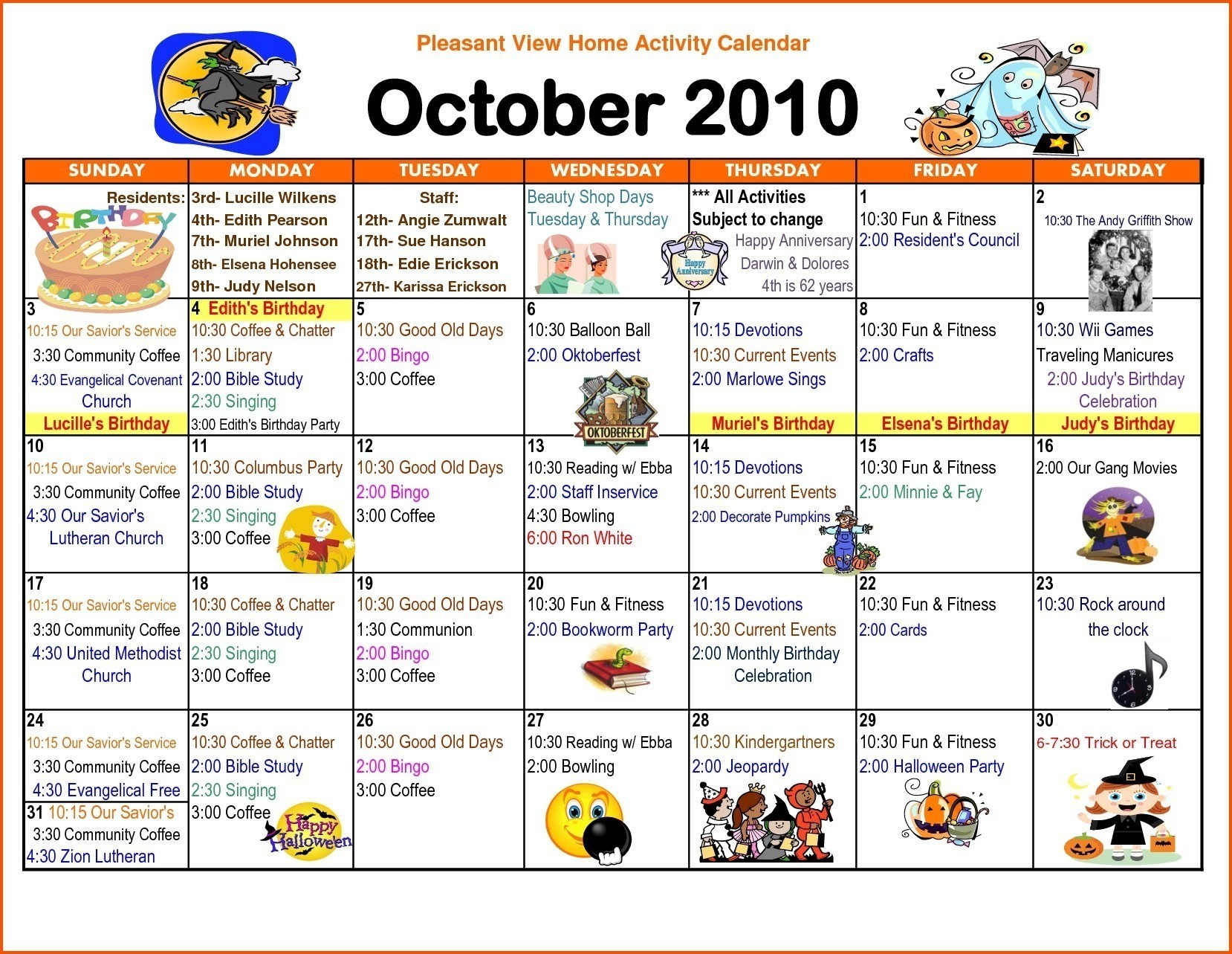 Blank Activity Calendar Template New Activity Calendar In Blank Activity Calendar Template
