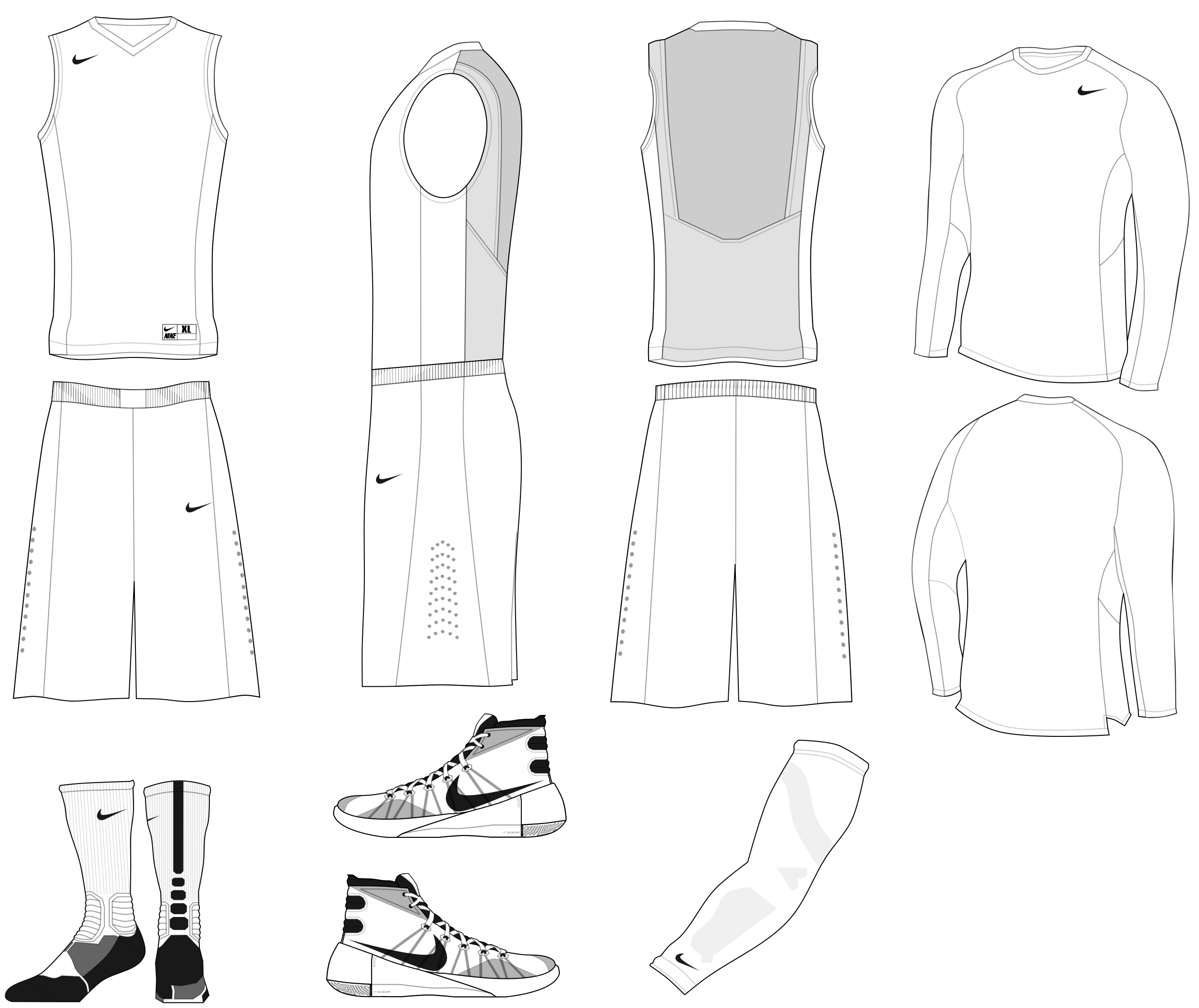 Blank Basketball Jersey Template 12 – 2514 X 2115 – Making Intended For Blank Basketball Uniform Template