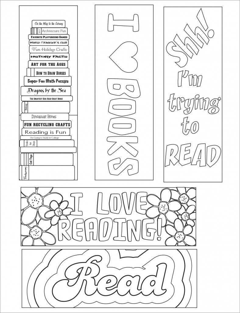 Blank Bookmark Template, Bookmark Template | Free Printable Intended For Free Blank Bookmark Templates To Print