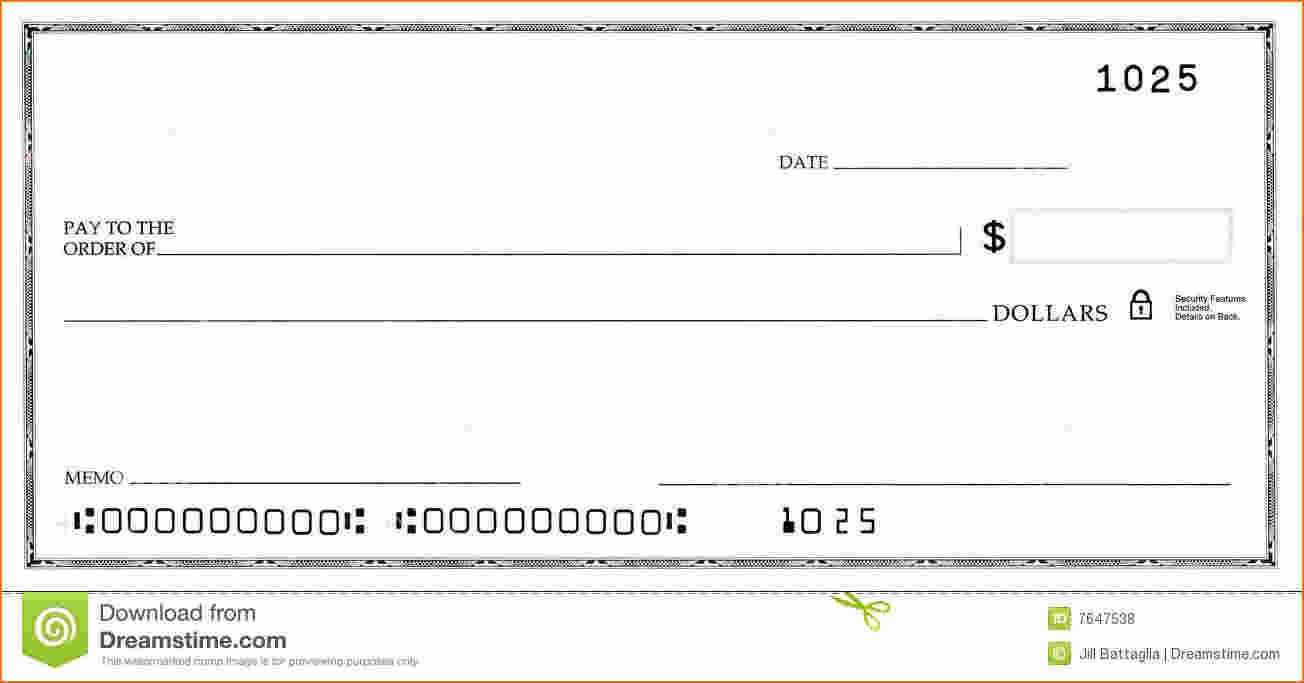 Blank Business Check Template | Template | Business Checks Inside Print Check Template Word