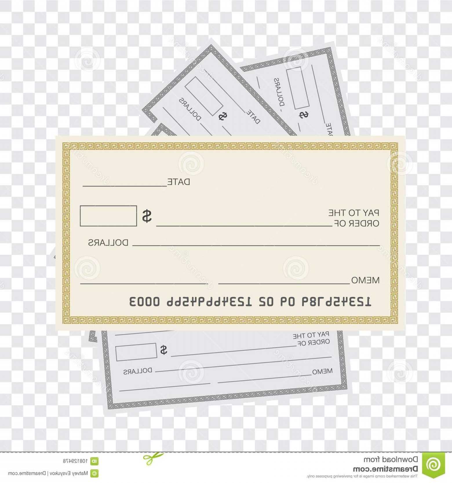 Blank Check Vector | Cqrecords With Editable Blank Check Template