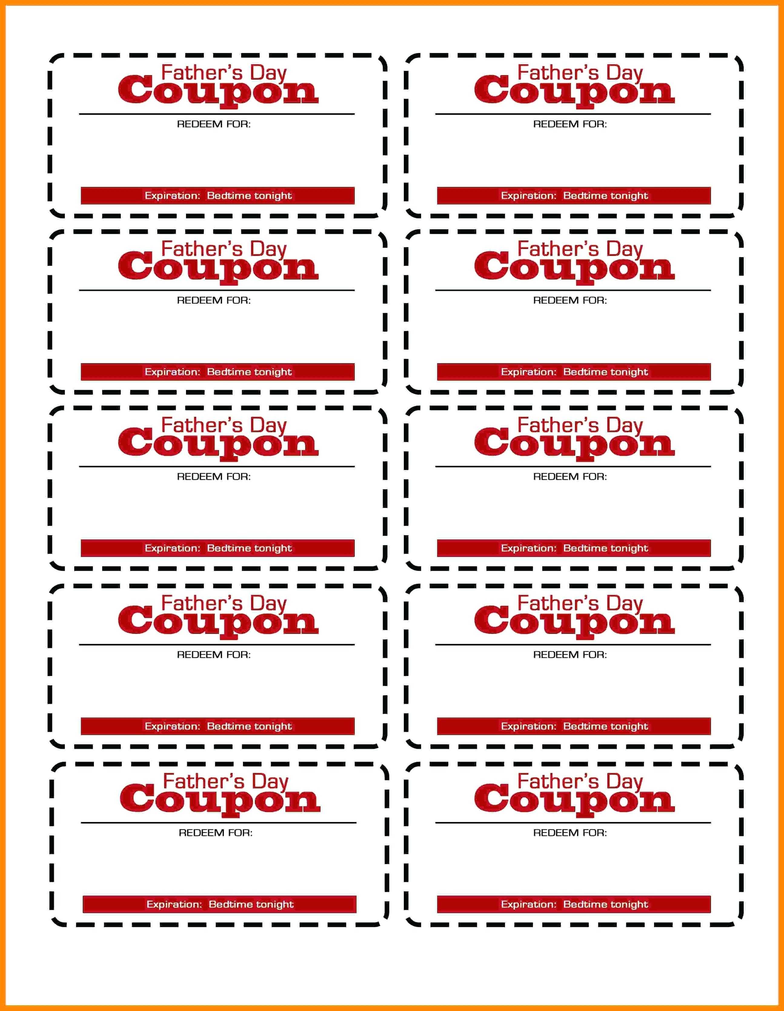 Blank Coupon Template Free – Verypage.co Inside Love Coupon Template For Word