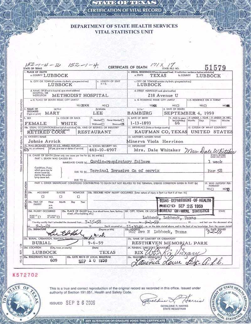 Blank Death Certificates Templates |  Certificate Throughout Novelty Birth Certificate Template