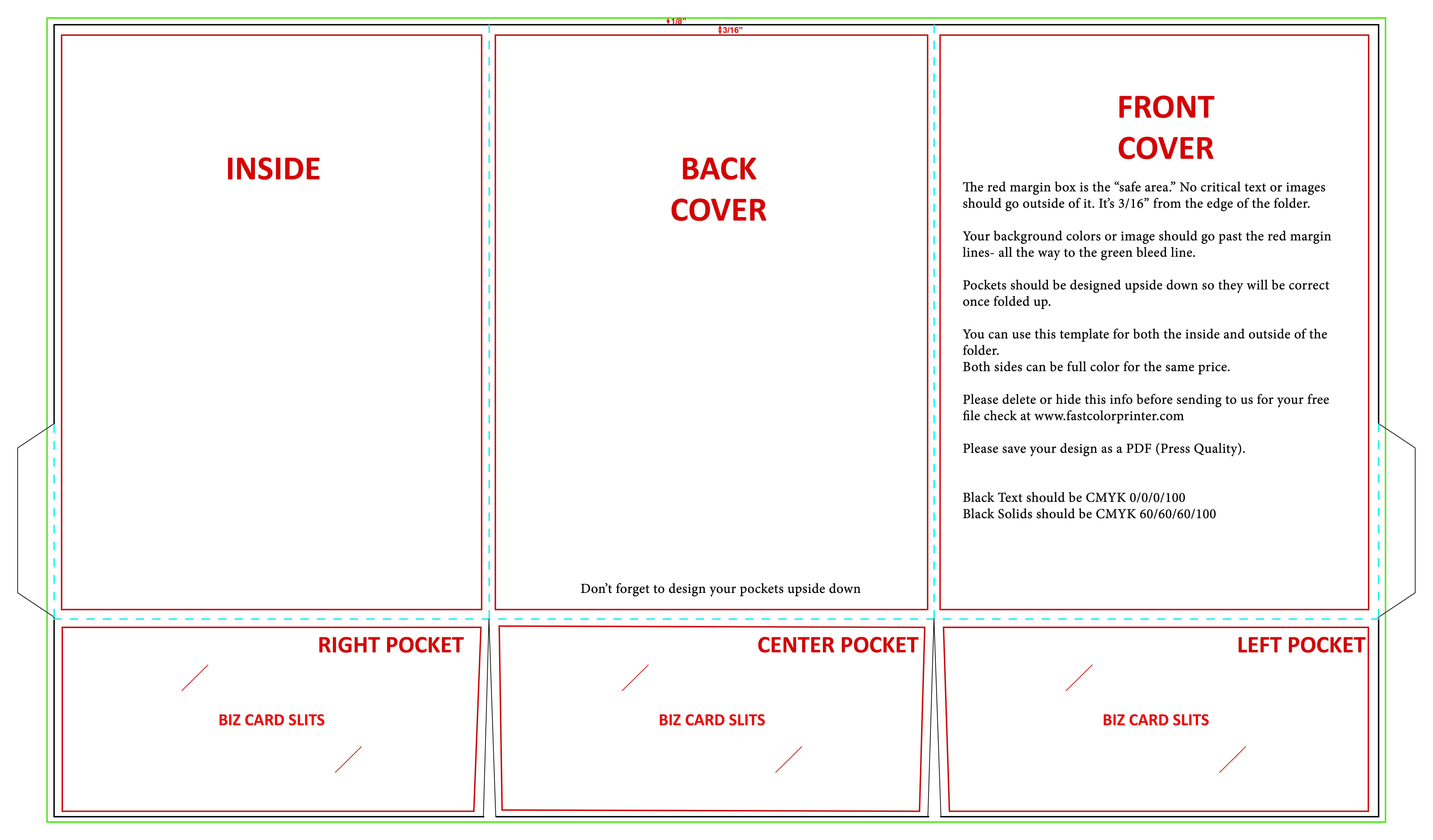 Blank Design Templates Within Tri Fold Tent Card Template