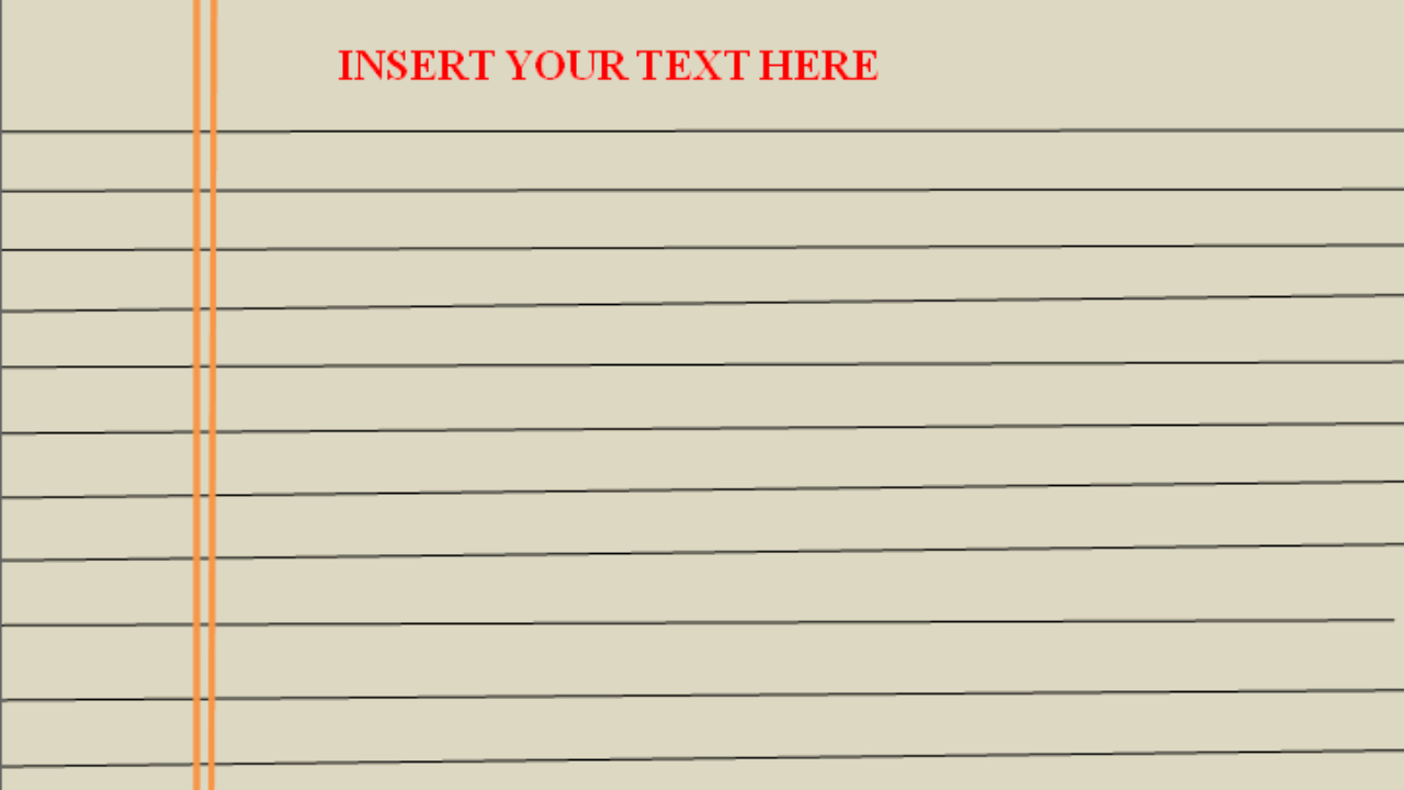 Blank Editable Lined Paper Template Word Pdf | Lined Paper With Notebook Paper Template For Word