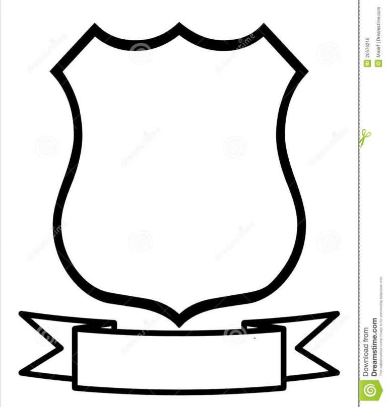 Blank Family C | Shield Vector, Shield Template, Family Crest with ...