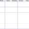 Blank Fillable Calendar Blank Calendar Printable Calendar Regarding Full Page Blank Calendar Template