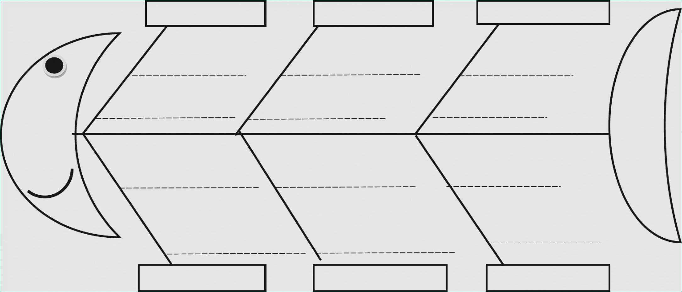 Blank Fishbone Diagram Template Fresh Blank Cause And Effect Throughout Blank Fishbone Diagram Template Word