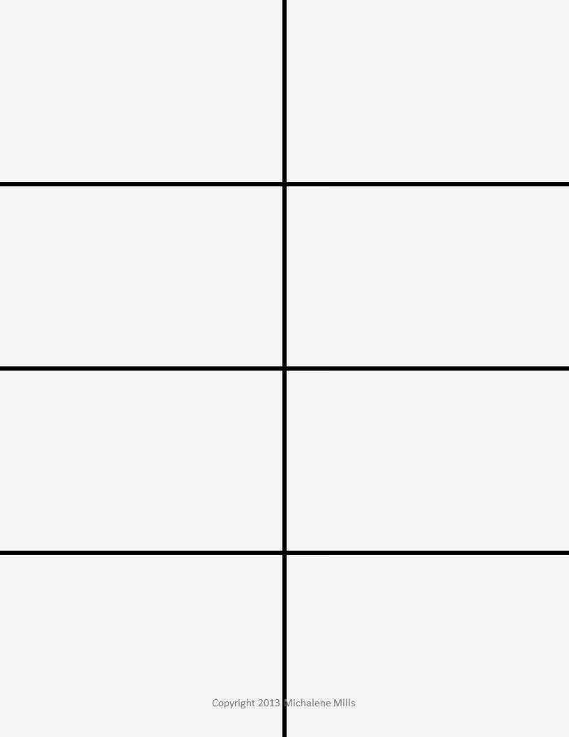 Blank Flash Card Template 650*841 Printable Blank Flash Within Free