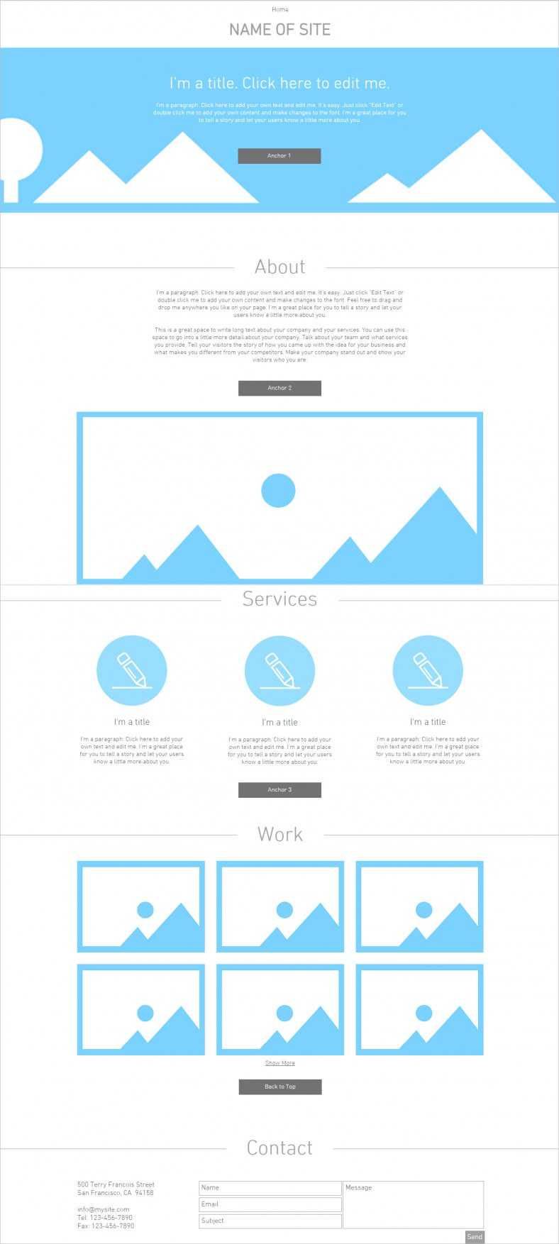 Blank Html5 Website Templates & Themes | Free & Premium For Html5 Blank Page Template