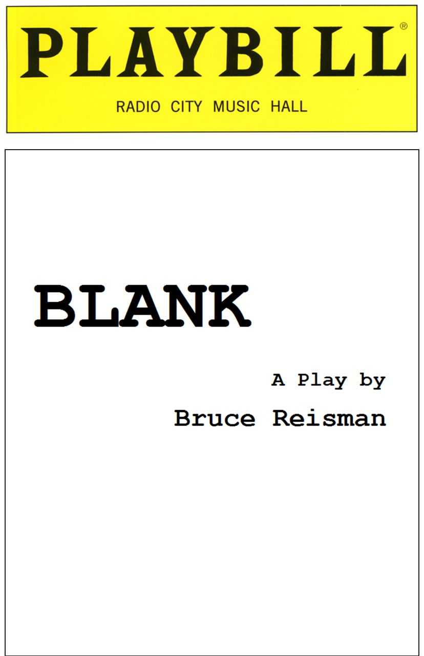Blank Playbill Cover Blank Playbill Template Corrzoodicsu50S For Playbill Template Word