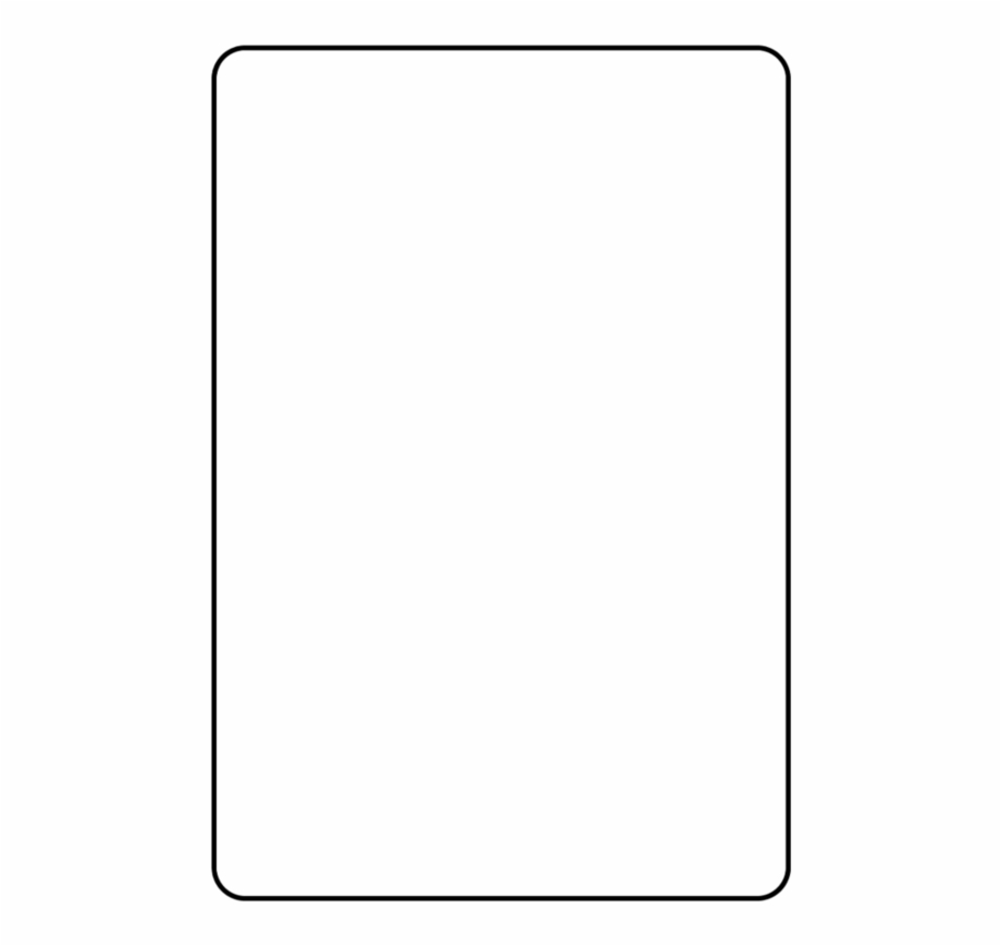 Blank Playing Card Template – Parallel Free Png Images Intended For Blank Playing Card Template