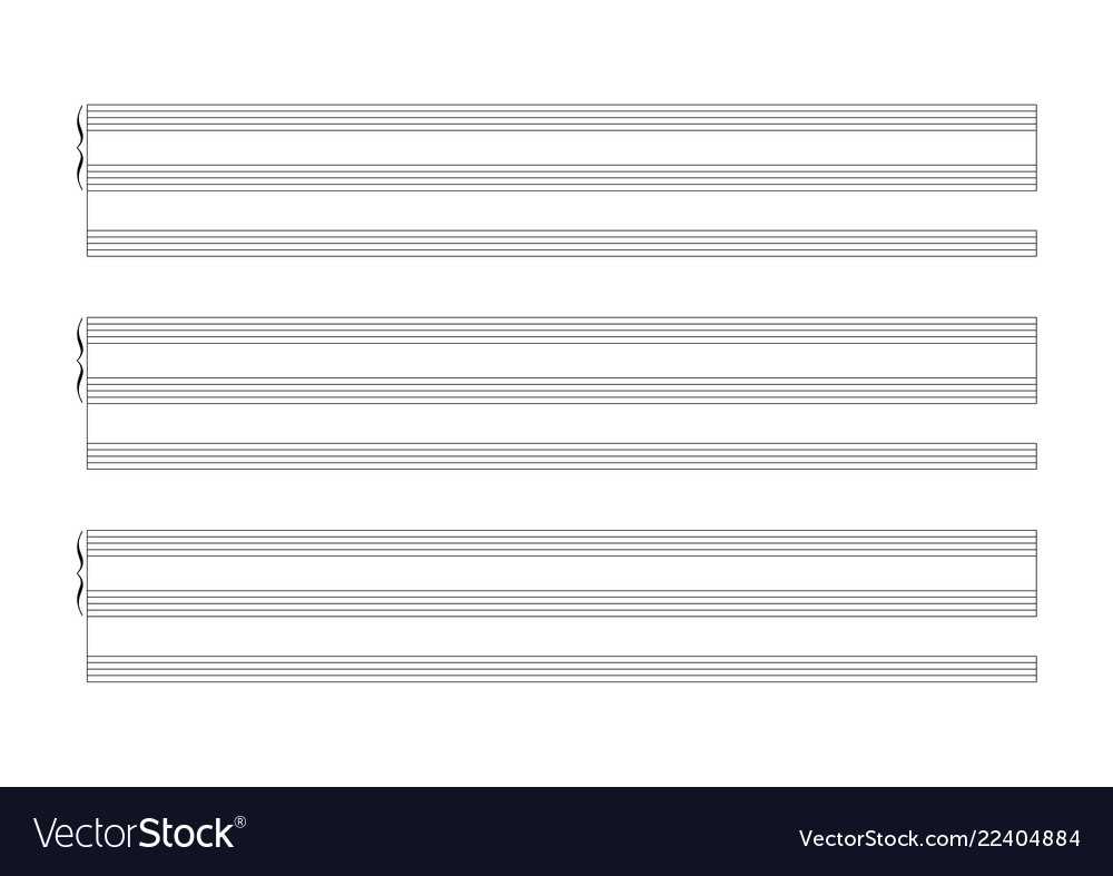 Blank Sheet Music Sheet For The Notation In Blank Sheet Music Template For Word