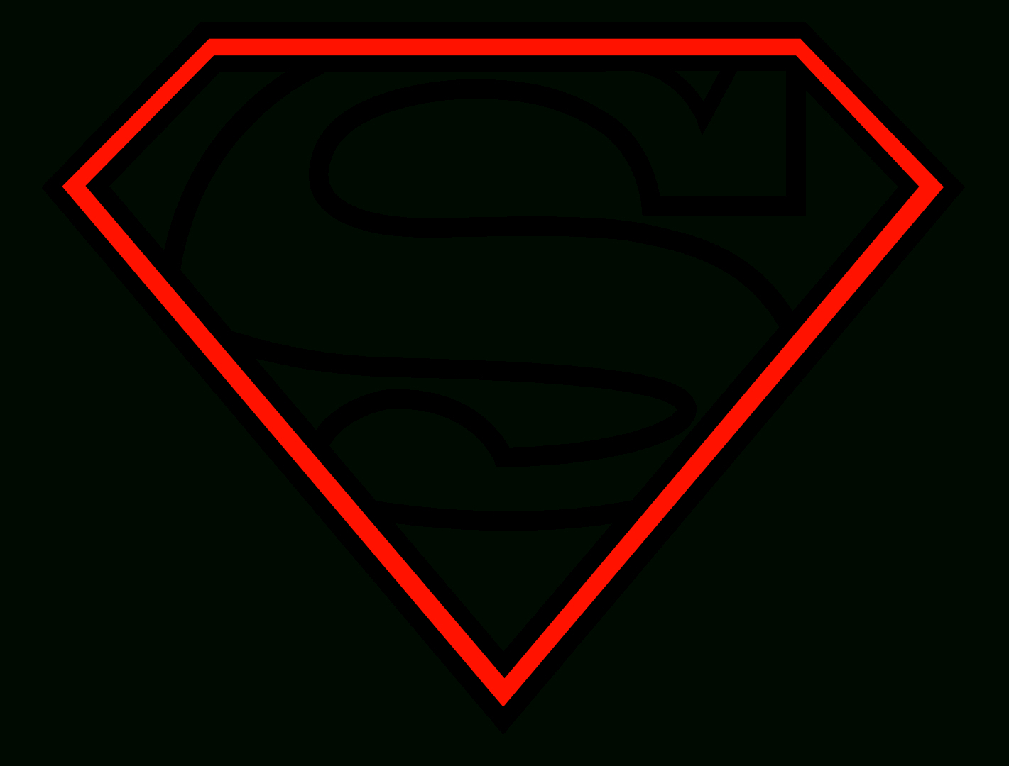 Blank Superman Logo Template – Atlantaauctionco Regarding Blank Superman Logo Template