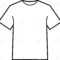 Blank T Shirt Template Vector Pertaining To Blank T Shirt Outline Template