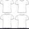 Blank T Shirts Template With Blank Tee Shirt Template