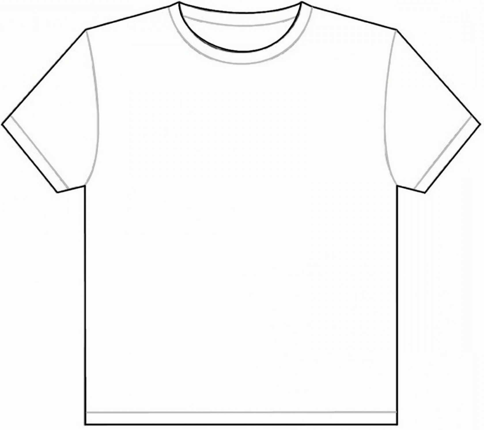 Blank Tee Shirt Template T Shirts Vector | Soidergi Inside Blank Tee ...