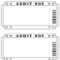 Blank Ticket … | Diy And Crafts | Ticket Template, Printable intended for Blank Admission Ticket Template