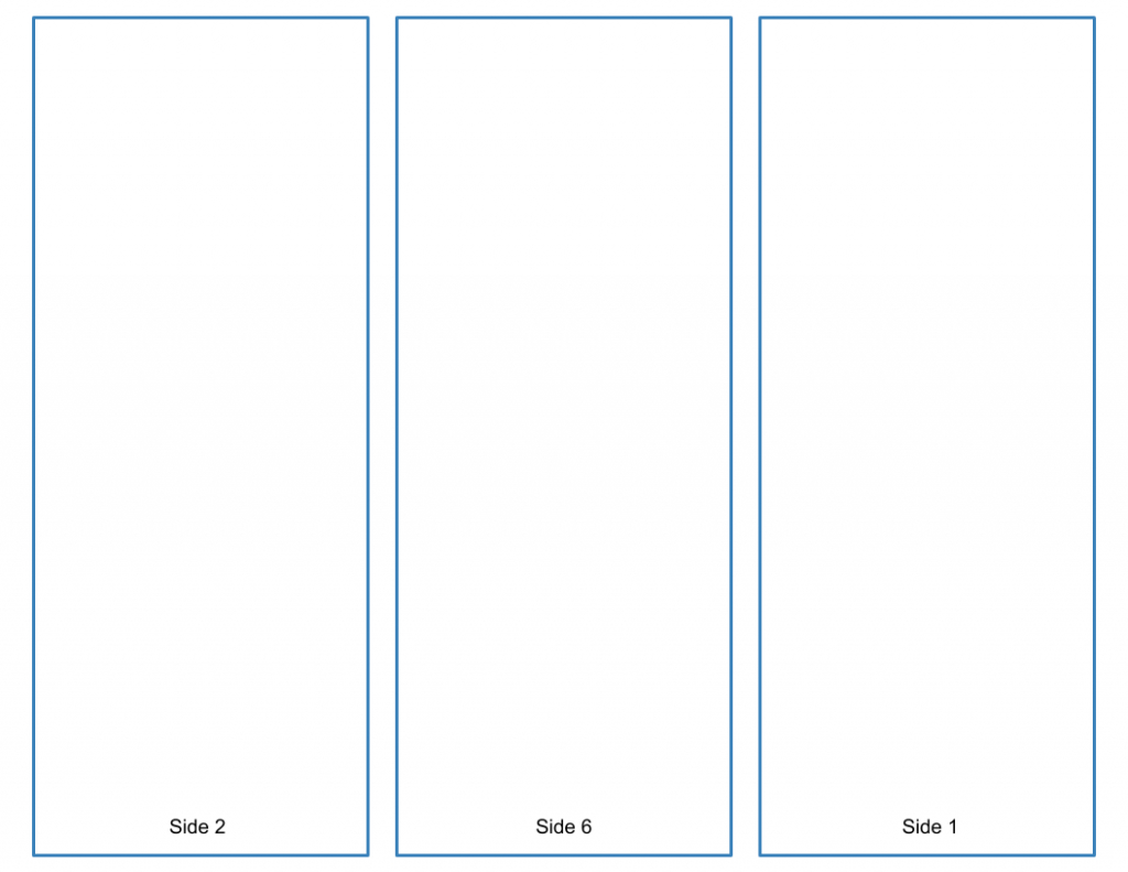 Blank Tri Fold Brochure Template - Google Slides Free Download Inside Tri Fold Brochure Template Google Docs